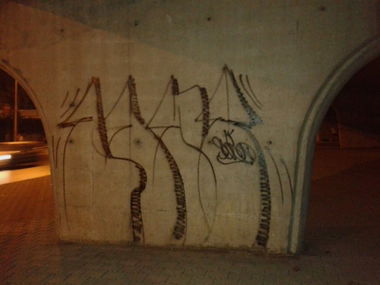 Graffiti Bombing - Photo by LOST - LOST, GRAFFITI, SAIDANI