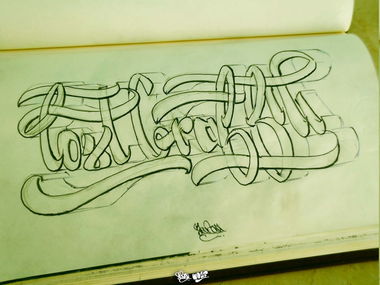 Graffiti Sketch - Photo by LOST - LOST, GRAFFITI, SKETCHE