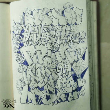 Graffiti Sketch - Photo by LOST - LOST, GRAFFITI, SKETCHE