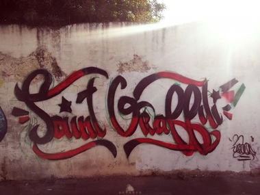 Graffiti Wall - Photo by LOST - Palestine, lost, graffiti (2014)