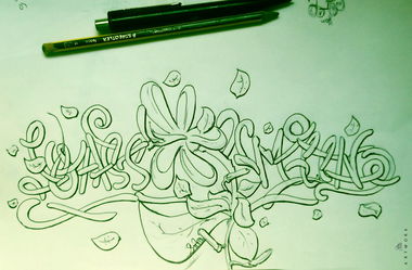 Graffiti Sketch - Photo by LOST - LOST, GRAFFITI, SKETCH (2014)