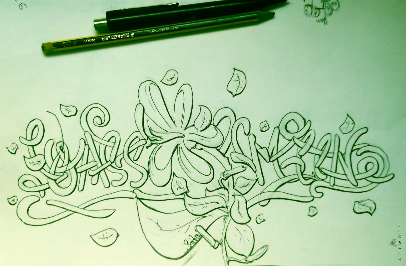 Graffiti Sketch - Photo by LOST - LOST, GRAFFITI, SKETCH (2014)
