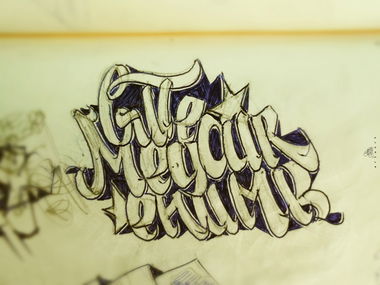 Graffiti Sketch - Photo by LOST - LOST, GRAFFITI, SKETCHE