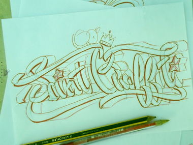 Graffiti Sketch - Photo by LOST - LOST, GRAFFITI, SKETCH (2014)