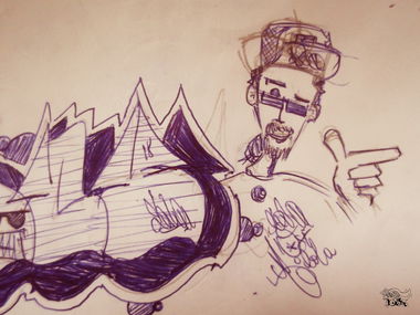 Graffiti Sketch - Photo by LOST - LOST, GRAFFITI, SKETCH