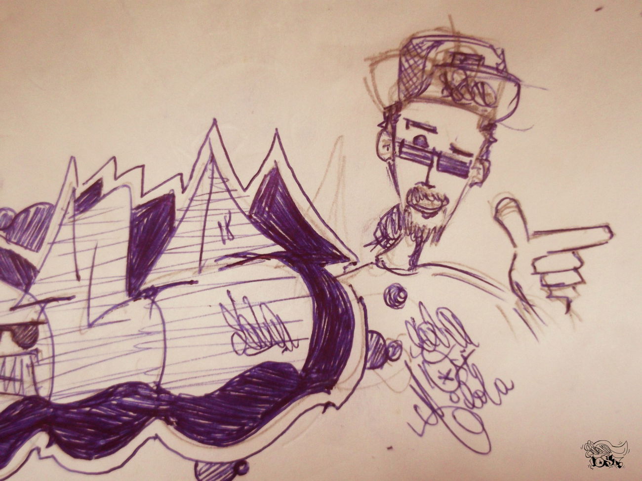 Graffiti Sketch - Photo by LOST - LOST, GRAFFITI, SKETCH