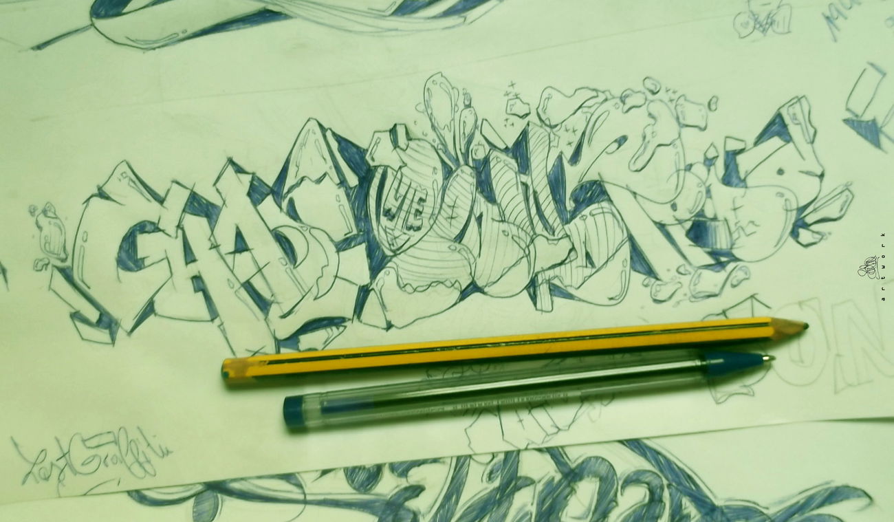 Graffiti Sketch - Photo by LOST - LOST, GRAFFITI, SKETCH (2014)