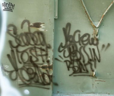 Graffiti Bombing - Photo by LOST - LOST, GRAFFITI, SAIDANI