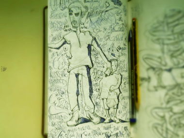 Graffiti Sketch - Photo by LOST - LOST, GRAFFITI, SKETCH