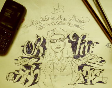 Graffiti Sketch - Photo by LOST - LOST, GRAFFITI, SKETCH (2014)