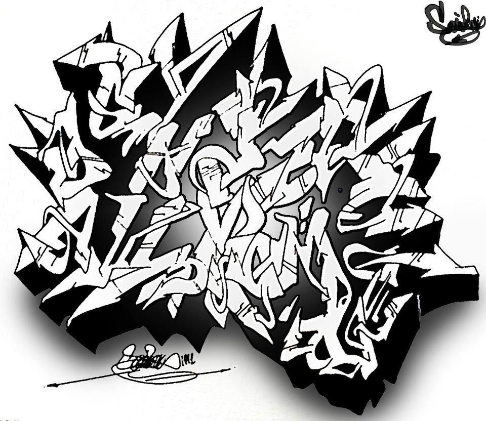 Graffiti Sketch - Photo by LOST - LIFESTYLE, ILLUSTRATION, GRAFFITI (2012)