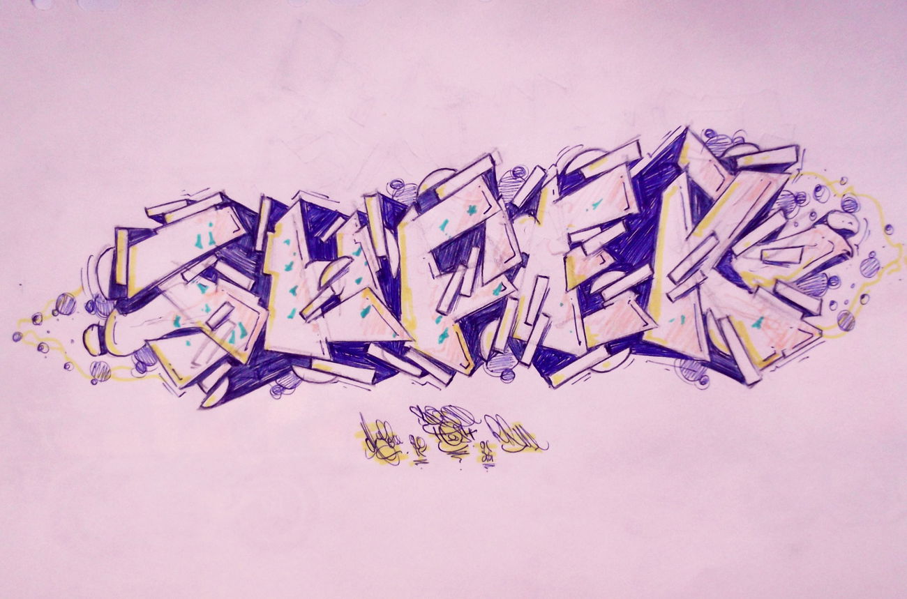 Graffiti Wall - Photo by LOST - LOST, GRAFFITI, X