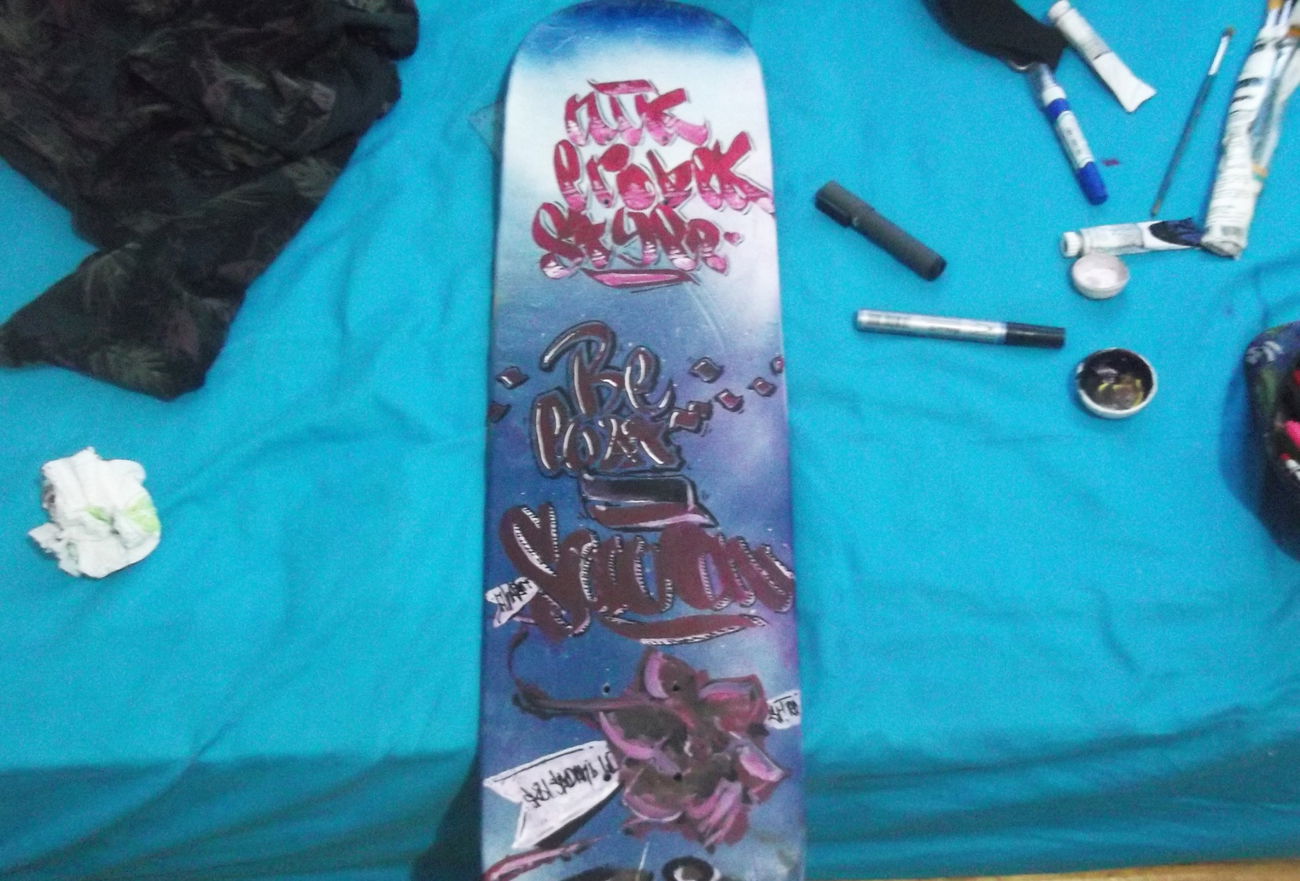 Graffiti Artwork - Photo by LOST - LOST, GRAFFITI, SKATEBOARD