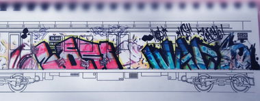 Graffiti Sketch - Photo by LOST - LOST, GRAFFITI, SKETCH