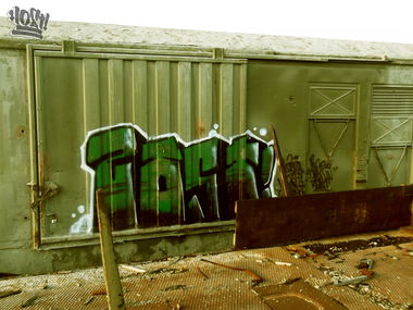 Graffiti Train - Photo by LOST - LOST, GRAFFITI, SAIDANI