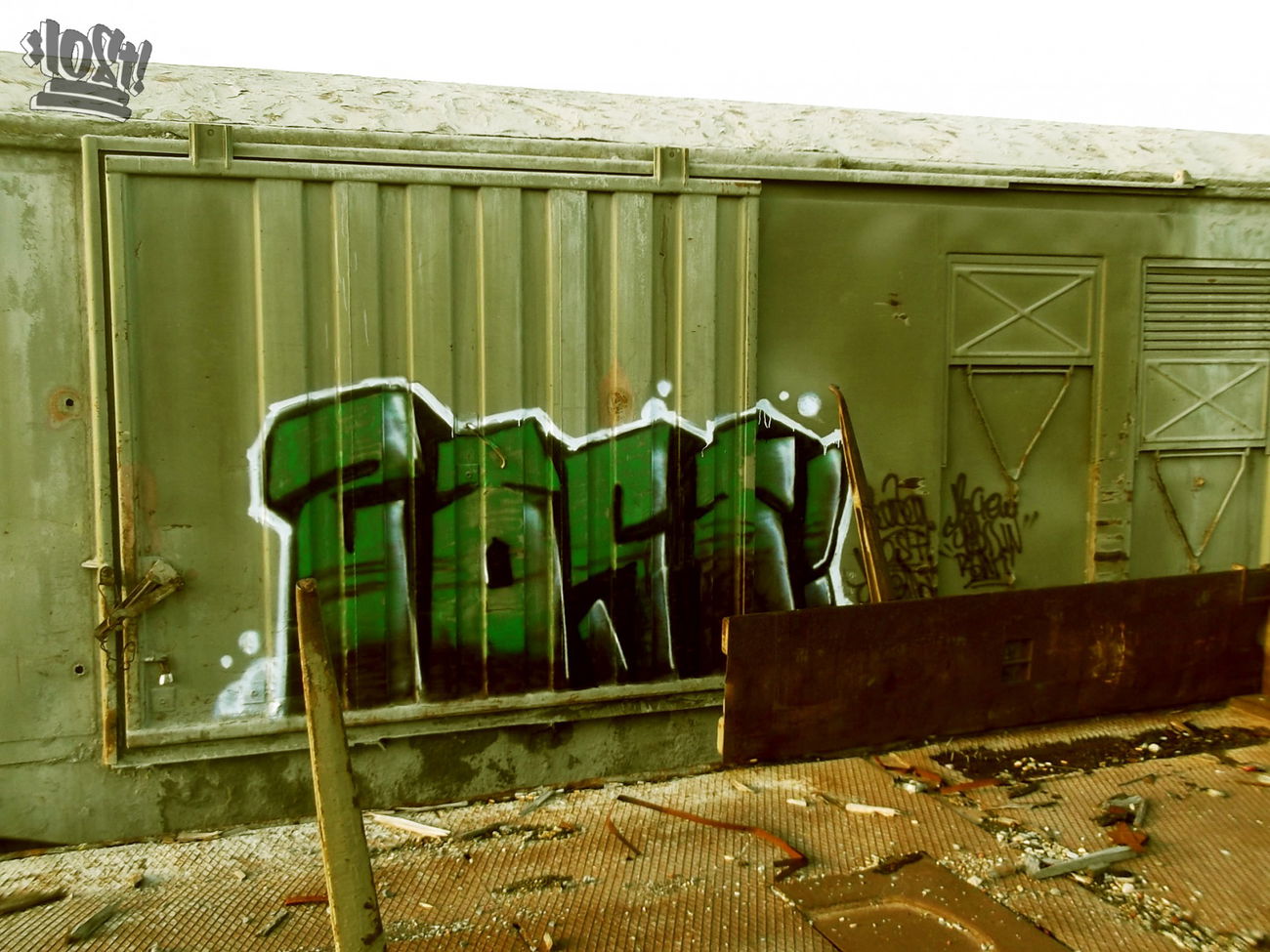 Graffiti Train - Photo by LOST - LOST, GRAFFITI, SAIDANI