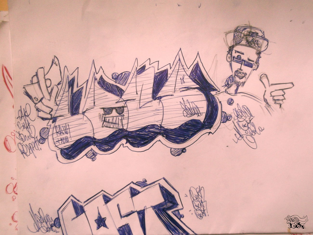 Graffiti Sketch - Photo by LOST - LOST, GRAFFITI, SKETCH