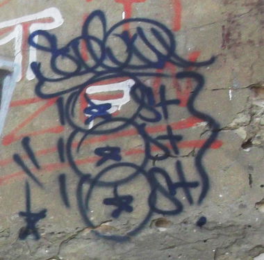 Graffiti Bombing - Photo by LOST