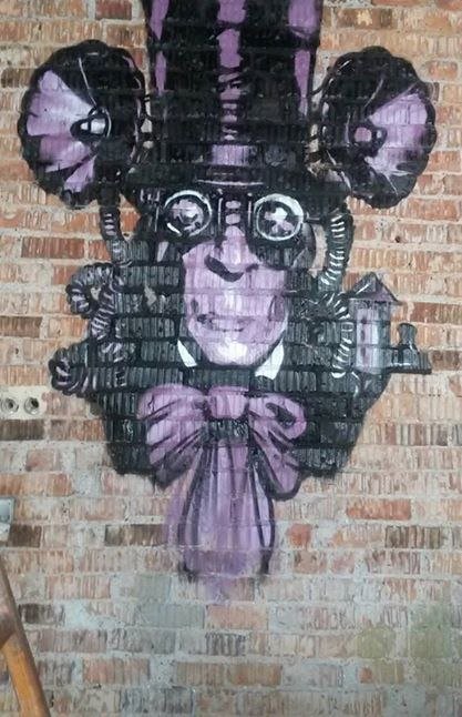 Graffiti Wall - Photo by LUXYZ1 - ESBA, LUXYZ (2014)