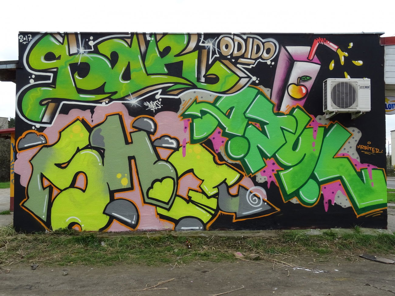 Graffiti Wall - Photo by LYZAK (2017)