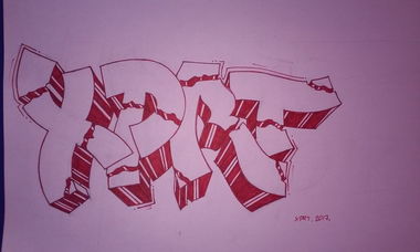 Graffiti Sketch - Photo by LYZAK (2017)