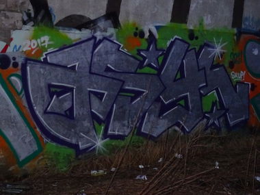 Graffiti Wall - Photo by LYZAK (2017)