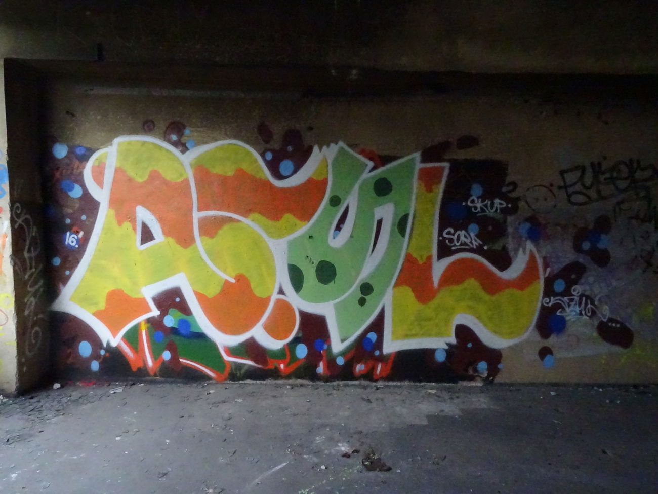 Graffiti Wall - Photo by LYZAK