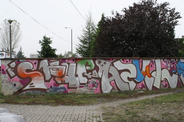 Graffiti Wall - Photo by LYZAK