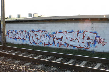 Graffiti Wall - Photo by LYZAK - skup, azyl, zemp