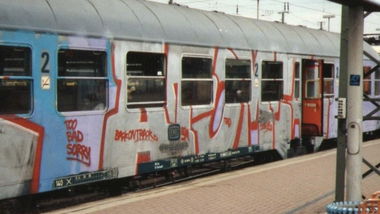 Graffiti Train - Photo by Labrat143 - Dortmund (1990)