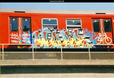 Graffiti Train - Photo by Labrat143