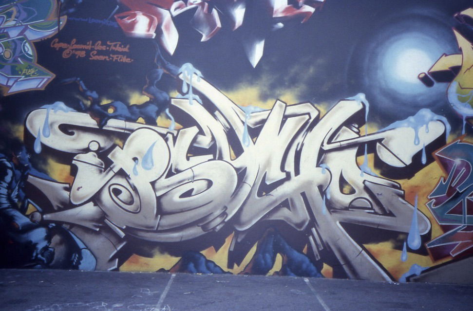 Graffiti Wall - Photo by Labrat143 - Seen