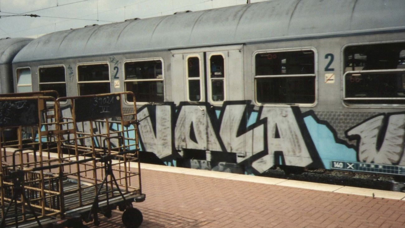 Graffiti Train - Photo by Labrat143 - Dortmund (1990)