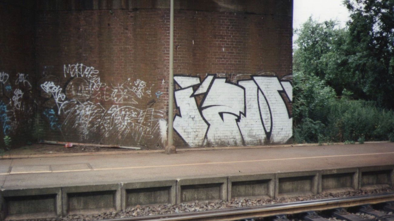 Graffiti Train - Photo by Labrat143 - Dortmund (1990)