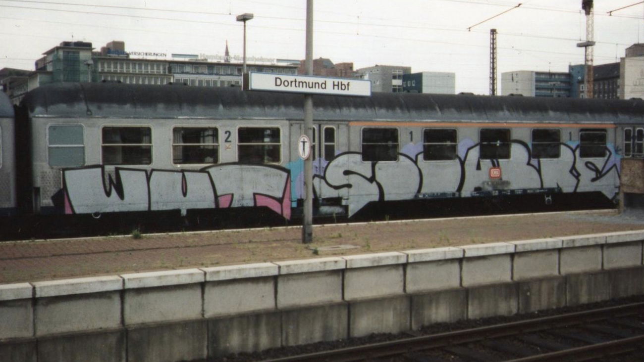 Graffiti Train - Photo by Labrat143 - Dortmund (1990)