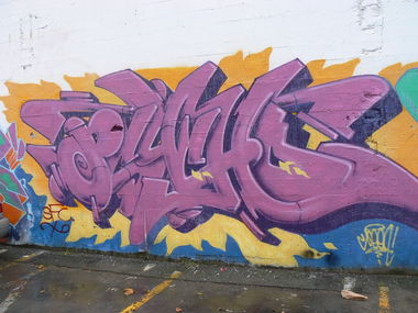 Graffiti Wall - Photo by Labrat143