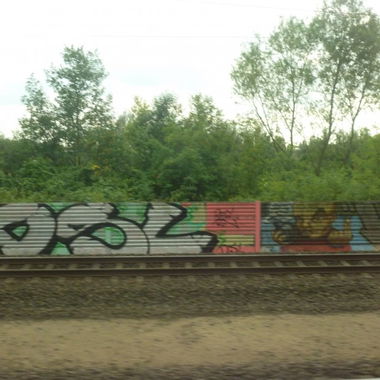 Graffiti Bombing in Hamburg - Photo by LackImBlut