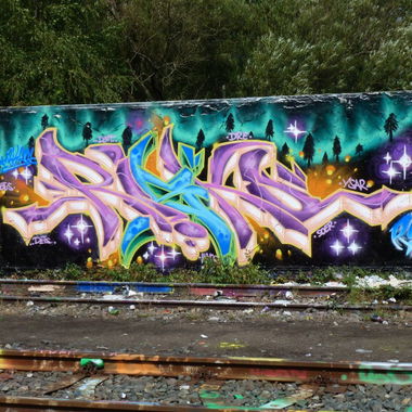 Graffiti Wall - Photo by LackImBlut