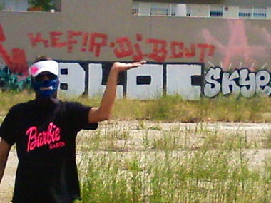 Graffiti Wall - Photo by Lackaffe - Kefir, Dj_B_Cut, barcelona