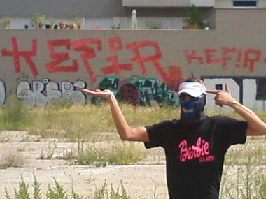 Graffiti Wall - Photo by Lackaffe - Kefir.Oner, bcn, barca