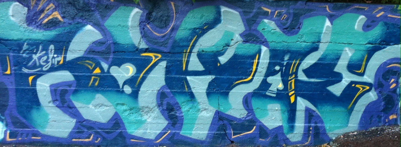 Graffiti Wall - Photo by Lackaffe - kefir, für, Rokoe