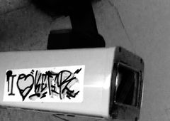 Graffiti Street Art - Photo by Lackaffe - Kefir.one, fuckyourwatchin', iseeyoutoo!