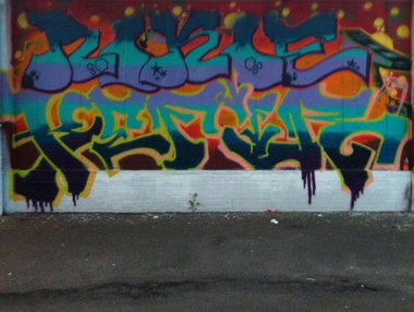 Graffiti Photo by Lackaffe - RokoE, KefiR, dieLackOnkels
