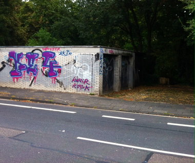 Graffiti Wall - Photo by Lackaffe - ke4, kefir, bonn