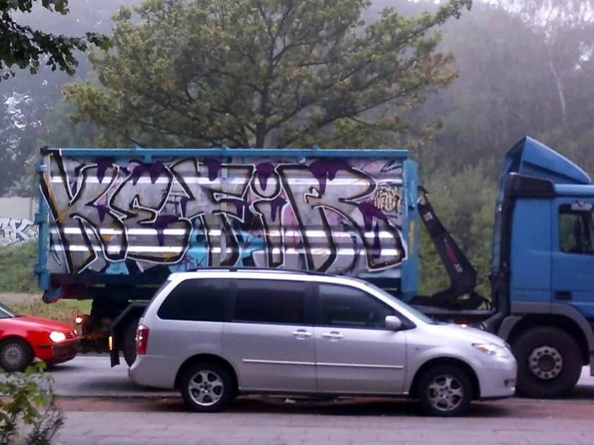 Graffiti Photo by Lackaffe - Kefir, trucker, over_the_top