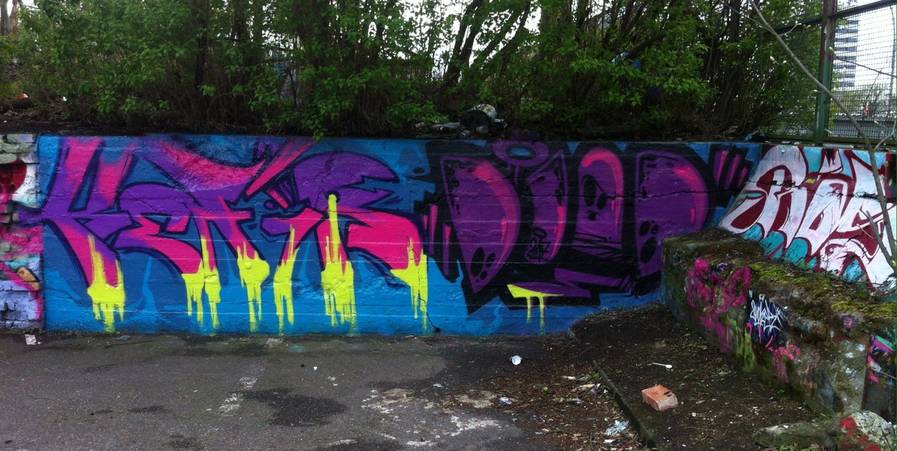 Graffiti Photo by Lackaffe - Kefir, Dood, Ramazzotti