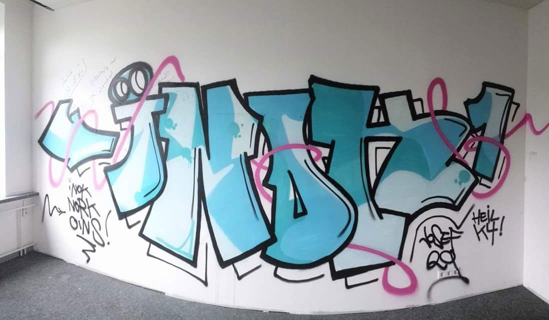 Graffiti Wall - Photo by Lackaffe - iNOK_1*, Oins", hEiL_kÉ4_!!!^