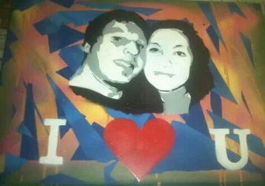 Graffiti Artwork - Photo by Lackaffe86 - stencil, Prignitz, LaC (2012)