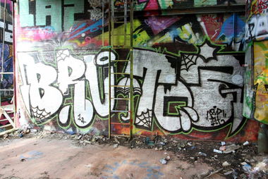 Graffiti Wall - Photo by LackierPerson - brutoz, qvd, ilt