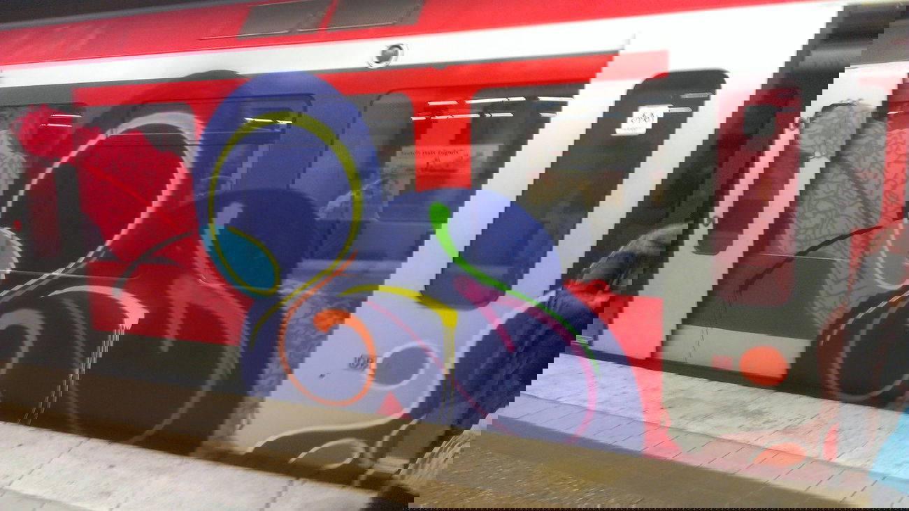 Graffiti Train - Photo by Lackspotter - hanburg, sbahn (2014)